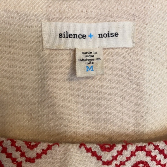 Silence + Noise embroidered mini dress - Picture 2 of 6